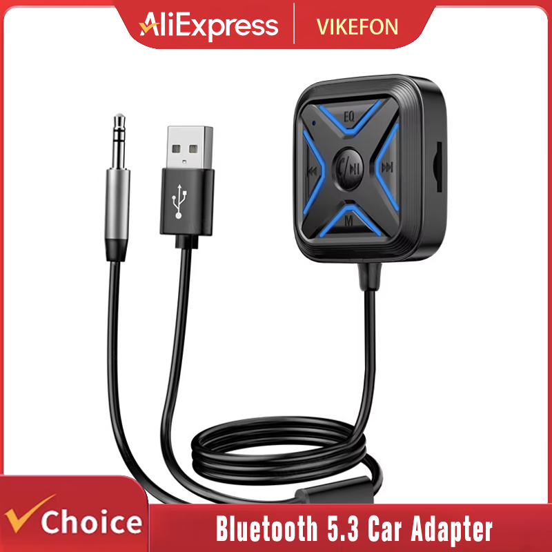 Bluetooth Adapter Receiver - Uniwersalny adapter Bluetooth 5.3 do samochodu,