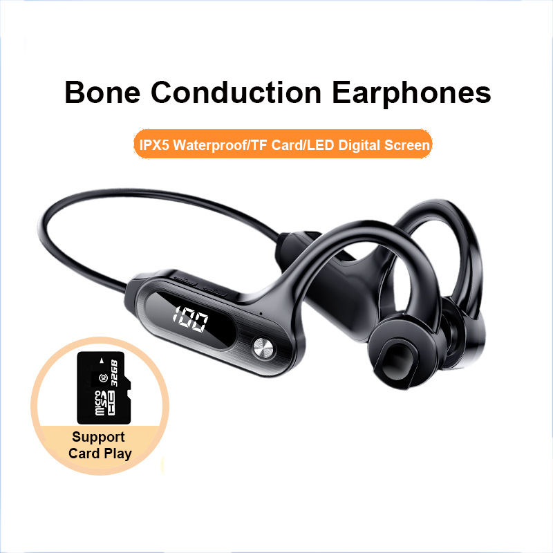 Sports Earphone Hook - Słuchawki douszne Bluetooth 5.3 z przewodnictwem