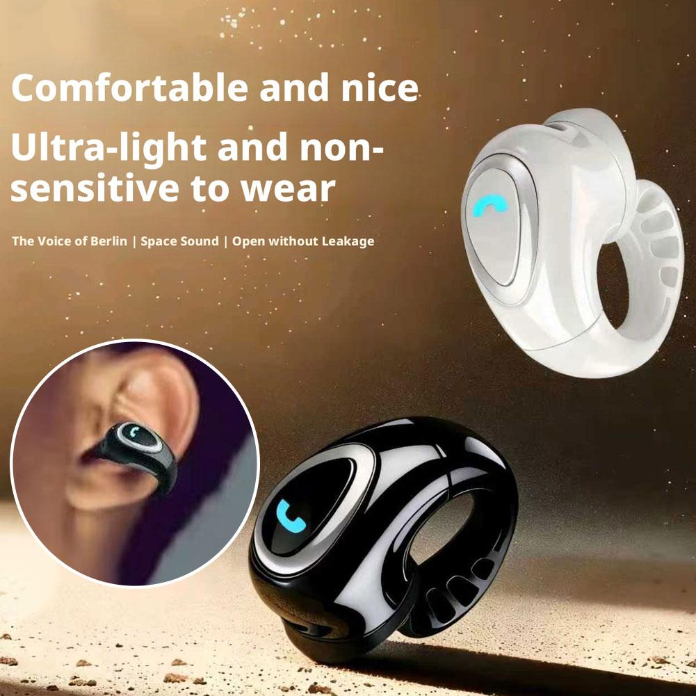 Bluetooth Headset On Ear - Pojedynczy słuchawka Bluetooth 5.4, bezprzewodowe słuchawki
