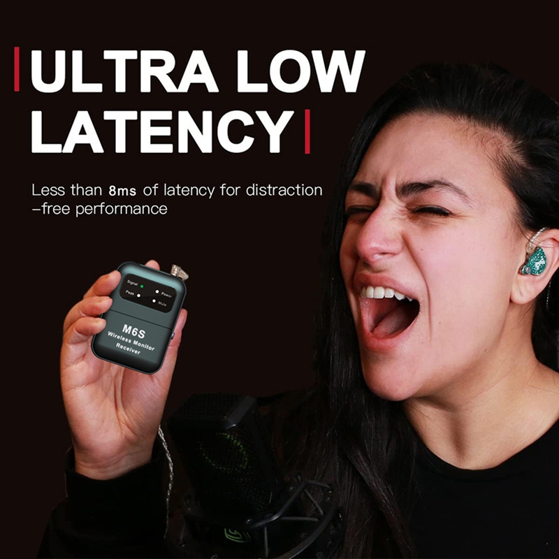In Ear Monitor Iem - A73E-2.4G Bezprzewodowy system monitorowania dousznego Bezprzewodowy