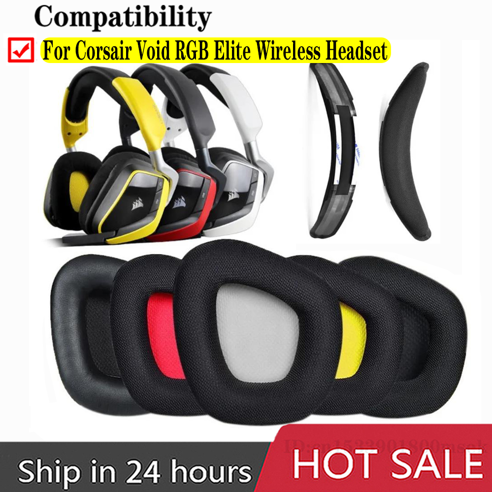Gaming Headset Rgb - Wymienne nauszniki z pianki memory do