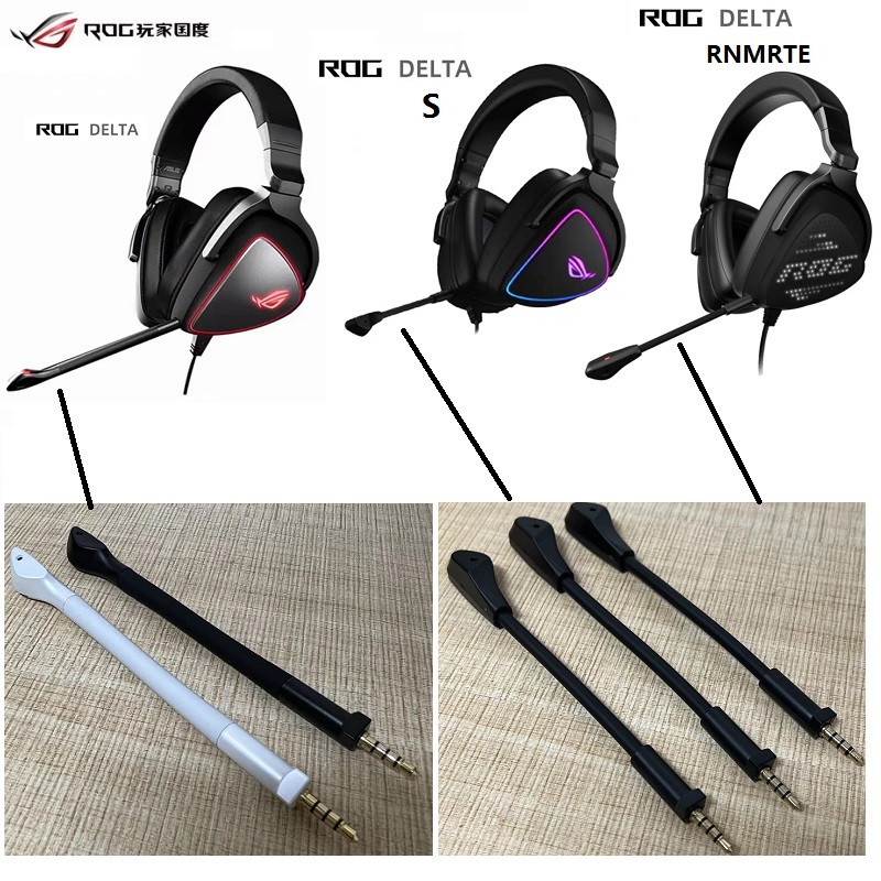 Gaming Headset Rgb - Oryginalne mikrofony dla ASUS ROG Delta