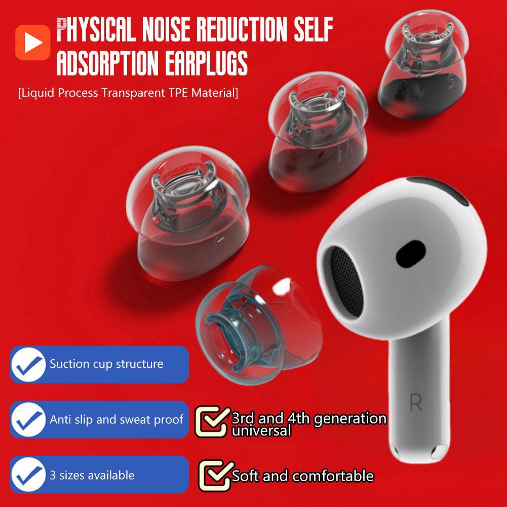 Silicone Ear Tip Replacement - Fizyczne etui na słuchawki z redukcją