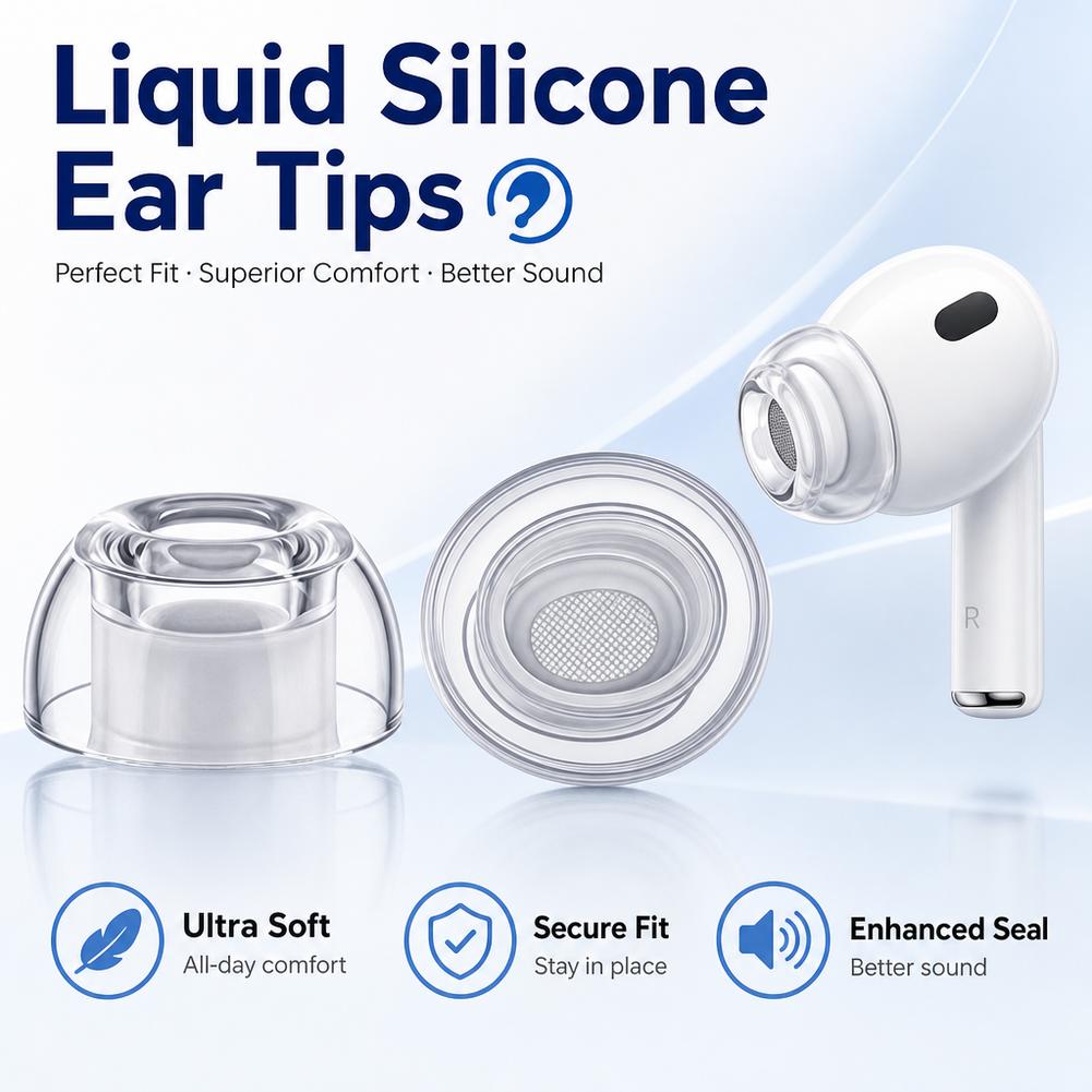 Silikonowe nakładki na słuchaw – Silicone Ear Tip Replacement recenzja i cena