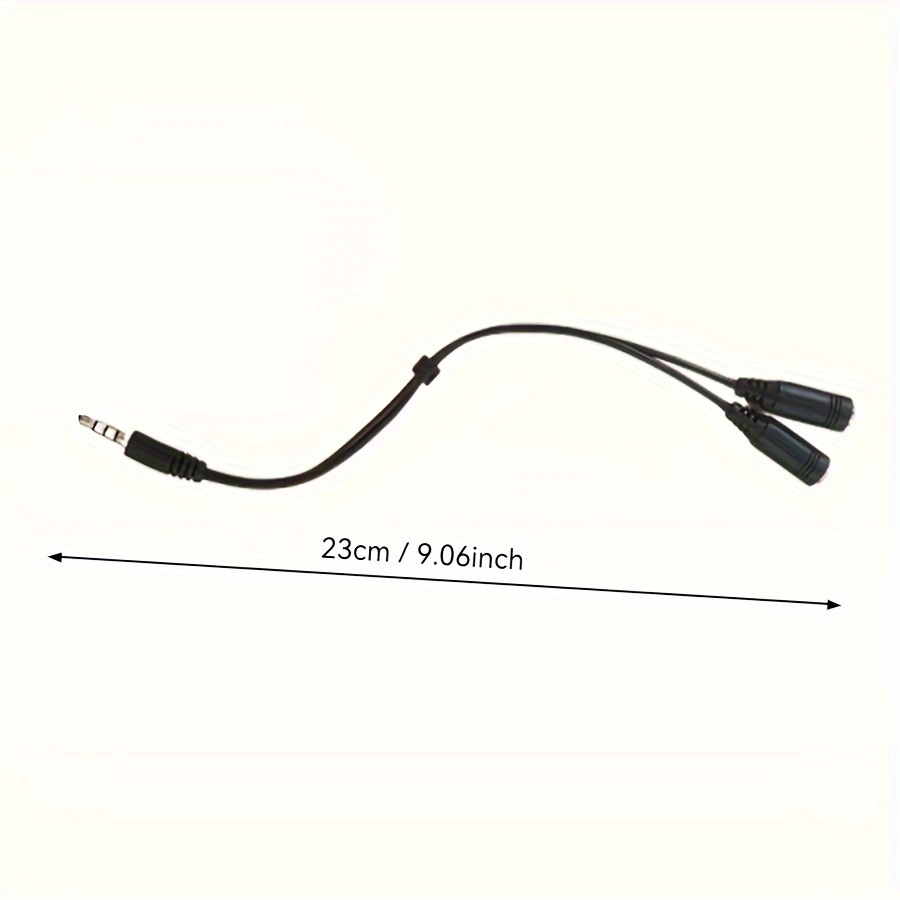 3,5 mm Stereo Audio 1 męski na – Audio Splitter Y recenzja i cena