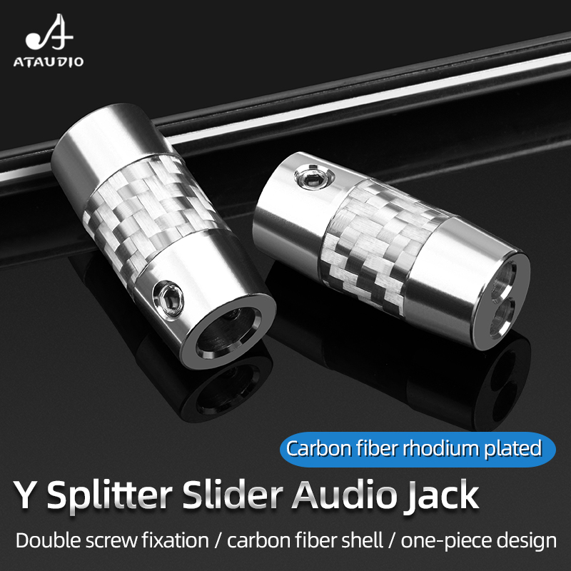 4 sztuki z włókna węglowego Y  – Audio Splitter Y recenzja i cena