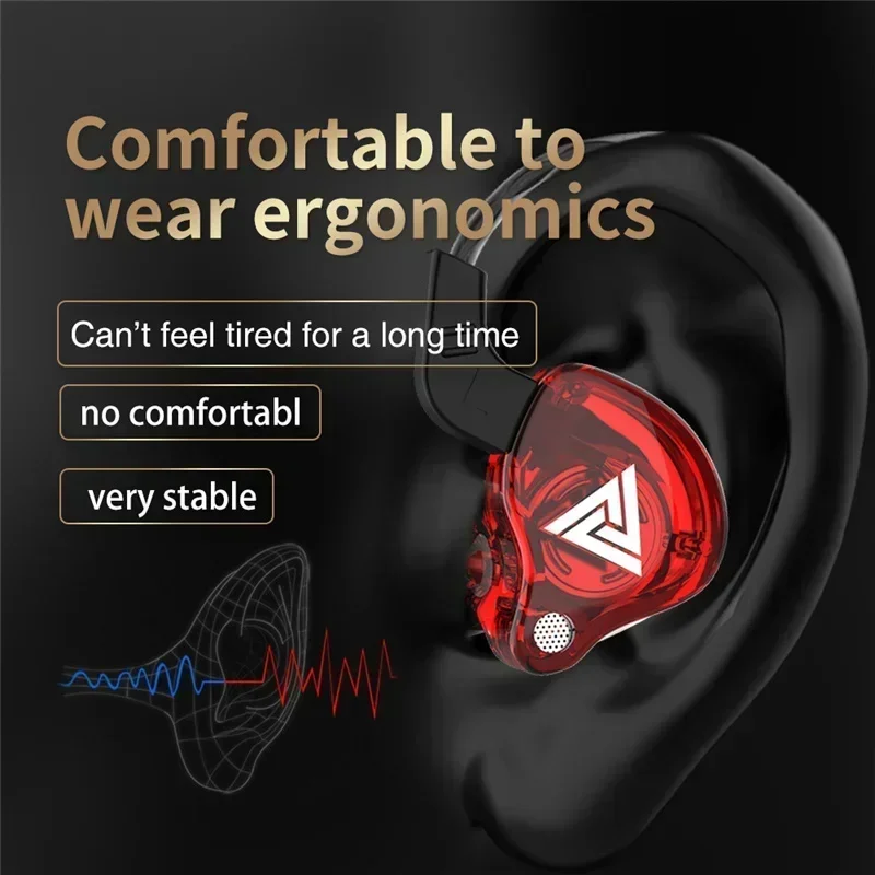 NOWE Słuchawki przewodowe QKZ  – Wired Earphone Mic recenzja i cena
