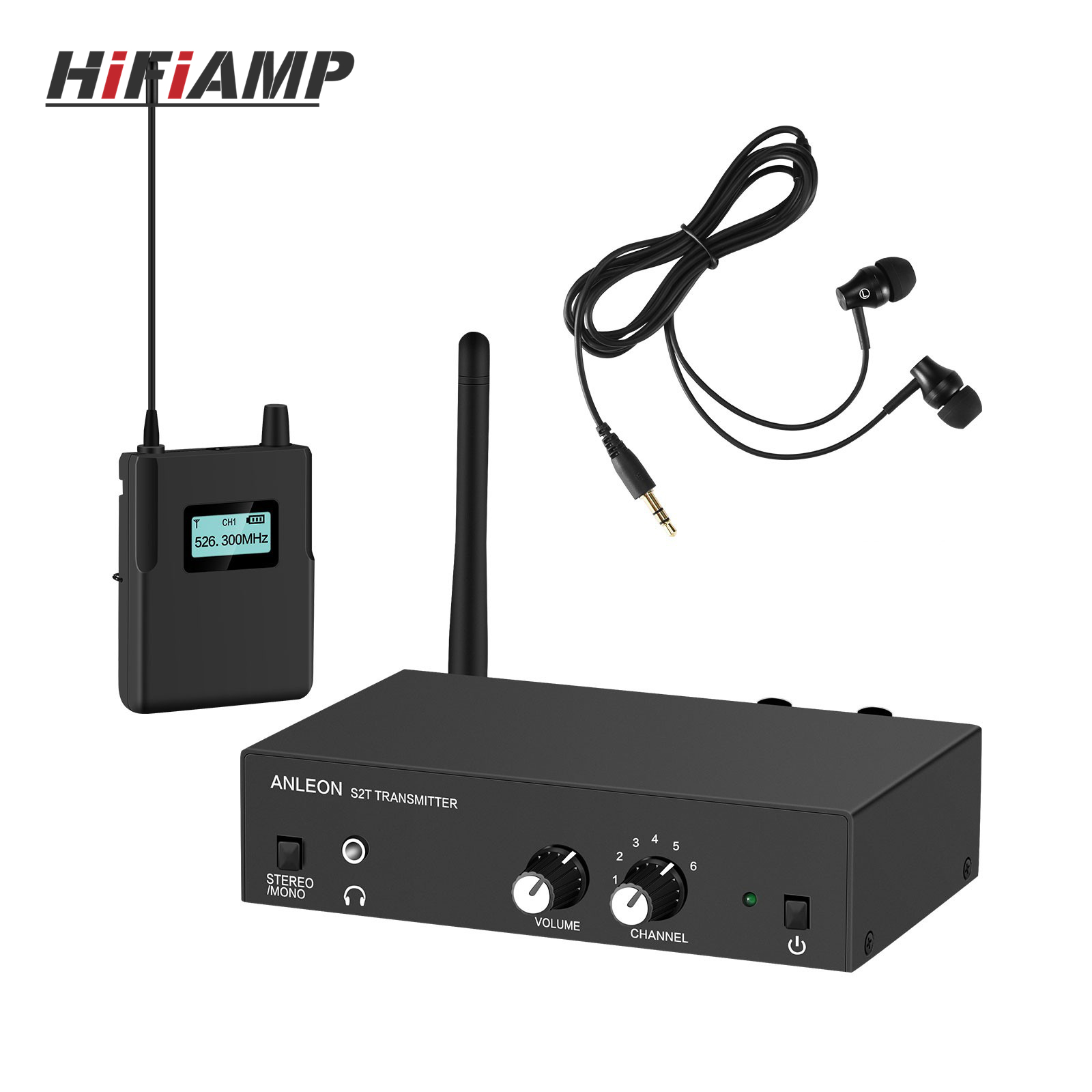 ANLEON S2 526-535MHz/561-568MH – In Ear Monitor Iem recenzja i cena