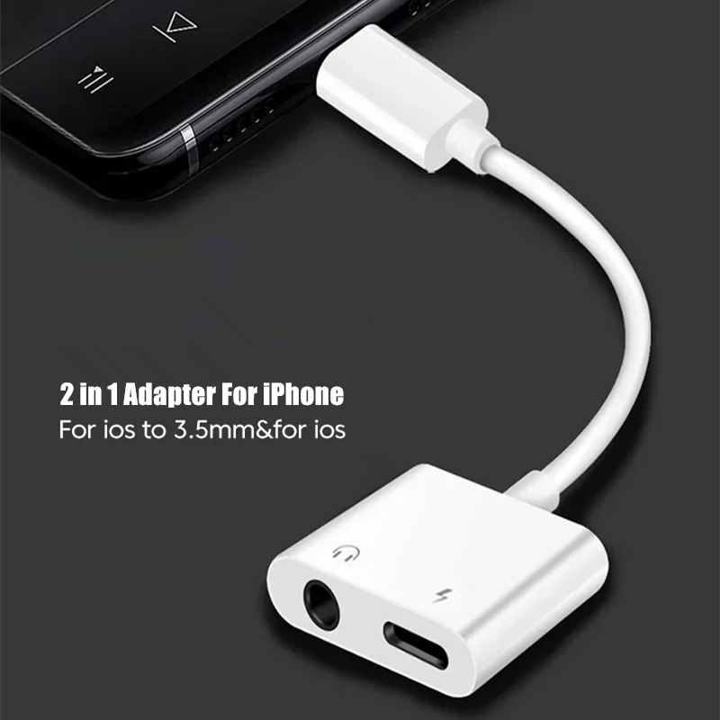 Adapter 2 w 1 iOS na gniazdo a – Earphone Splitter Jack recenzja i cena