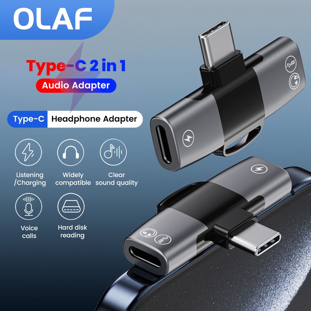 Adapter audio 2 w 1 USB C na p – Earphone Splitter Jack recenzja i cena